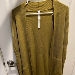 Green Lululemon Cardigan - New